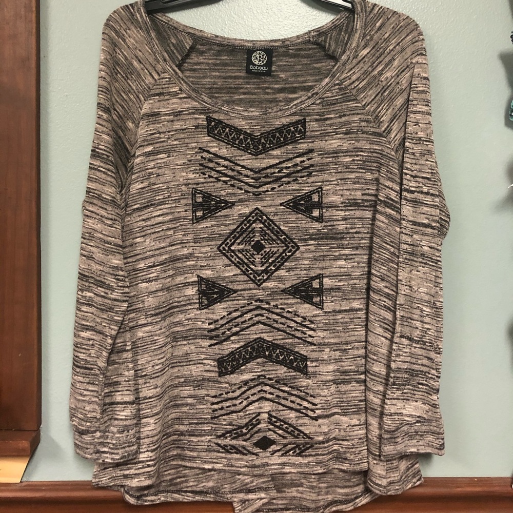 Gray Bead Top